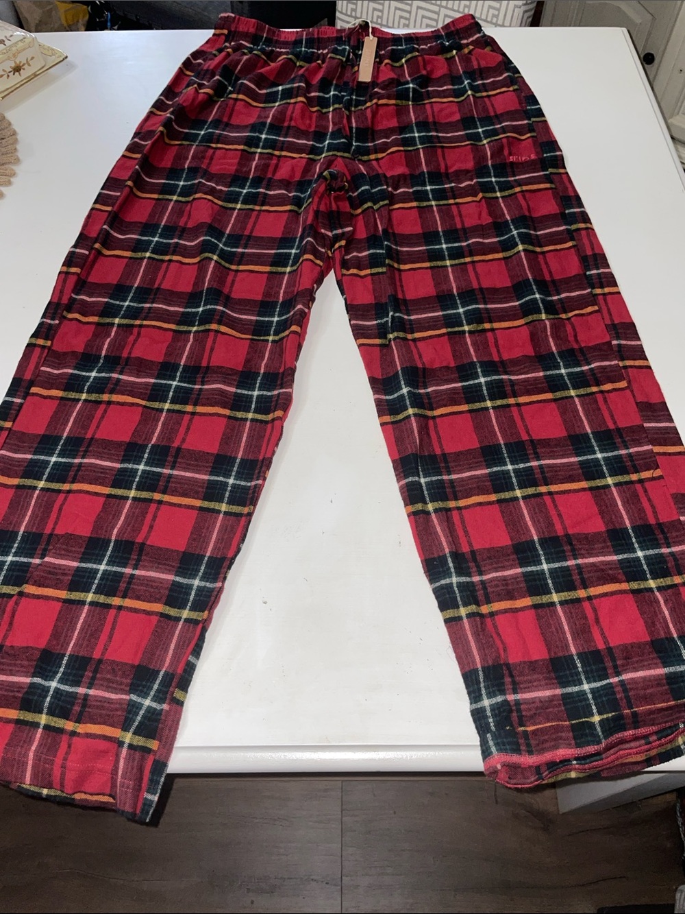 NWT Skims plaid flannel sleep lounge pants size large